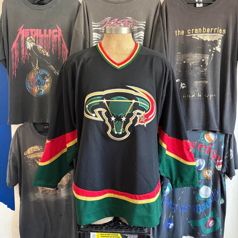 Vintage 1990s KOHO Alternate Mooterus Dallas Stars Jersey